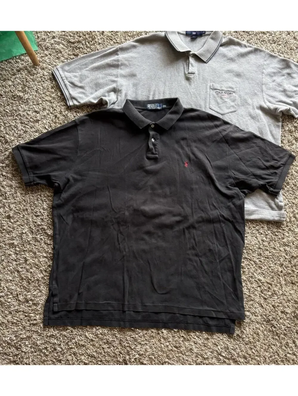 Polo Ralph Lauren Men's Size 2XL Polo Shirt Multicolor Pony - LOT OF 7 shirts